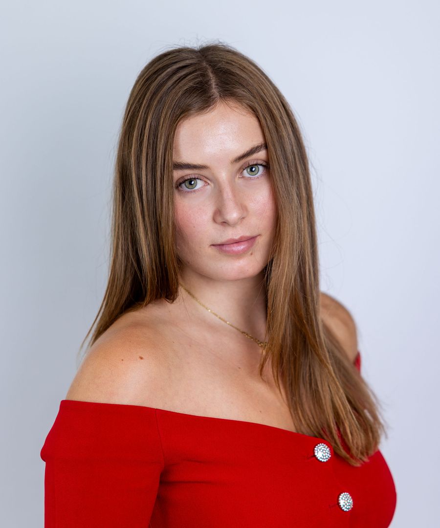Portraitaufnahme im Studio, nah